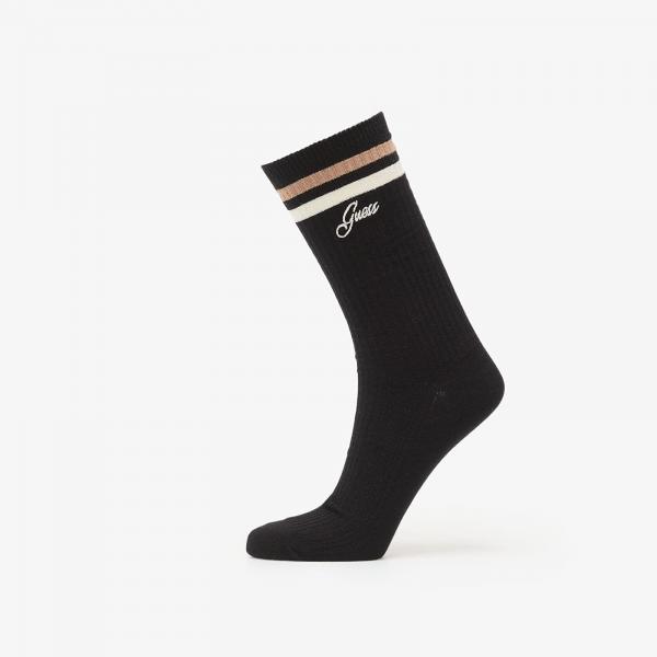 Ponožky GUESS College Socks Black Universal