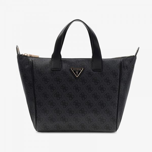 Kabelka GUESS Follie Small Tote Coal Logo Universal