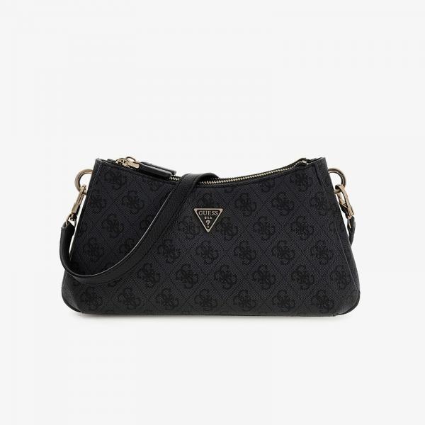 Kabelka GUESS Noelle II 3 Comp Shoulder Cross Body Coal Logo Universal