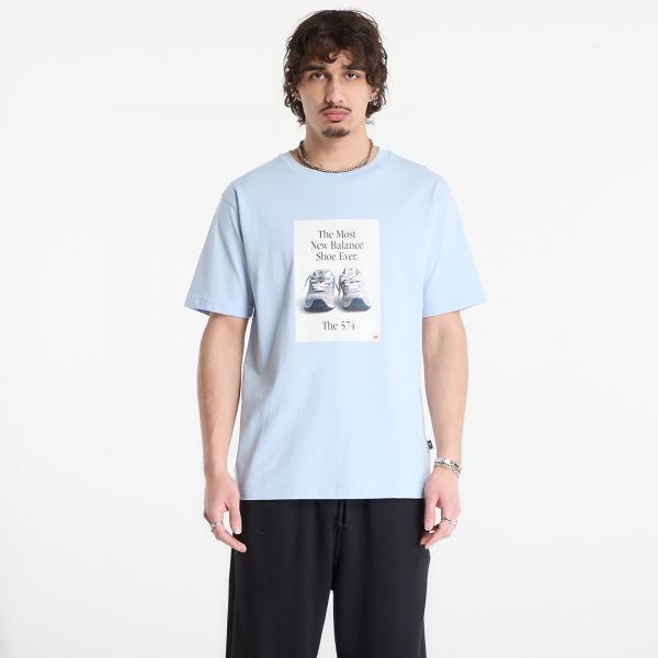 Tričko New Balance 574 Ad T-Shirt Oxford Blue L