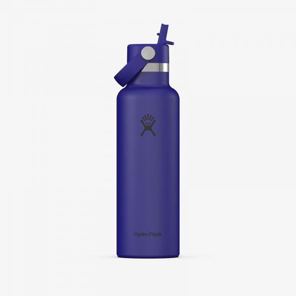 Láhev Hydro Flask 621 ml Standard Flex Straw Cap Capri Blue 621 ml