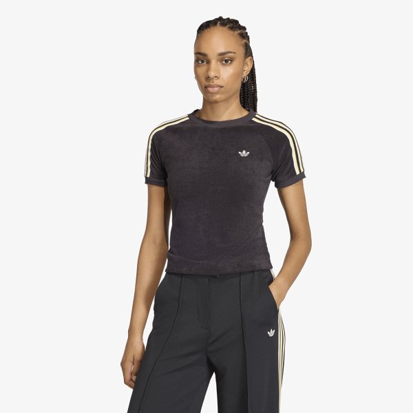 Tričko adidas Terry Towel Cali T-Shirt Black XS