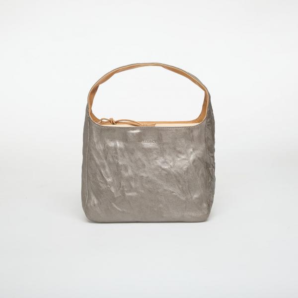Taška OUR LEGACY Brick Bag Metallic Oyster Sheepskin Universal