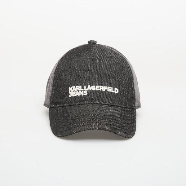 Kšiltovka Karl Lagerfeld Jeans Two Tones Blck Denim Cap Black/ Denim/ Grey/ Denim Universal