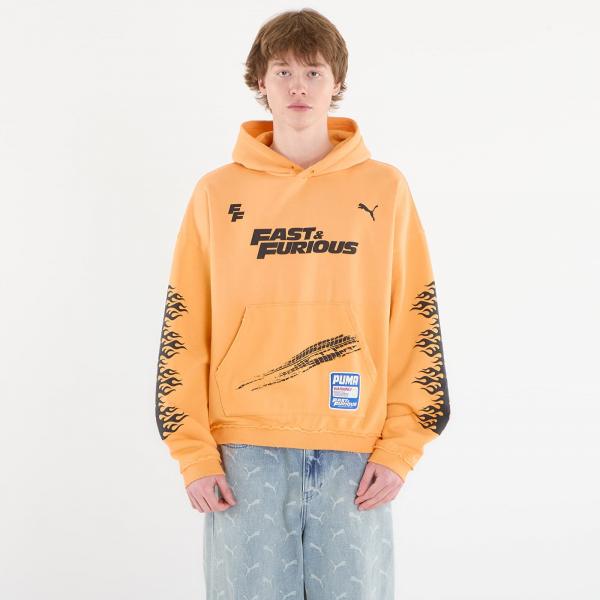Mikina Puma x Fast & Furious Hoodie Heat Fire XL