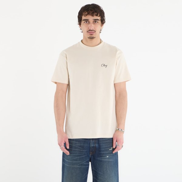 Tričko OBEY Paper Rose Cream XXL