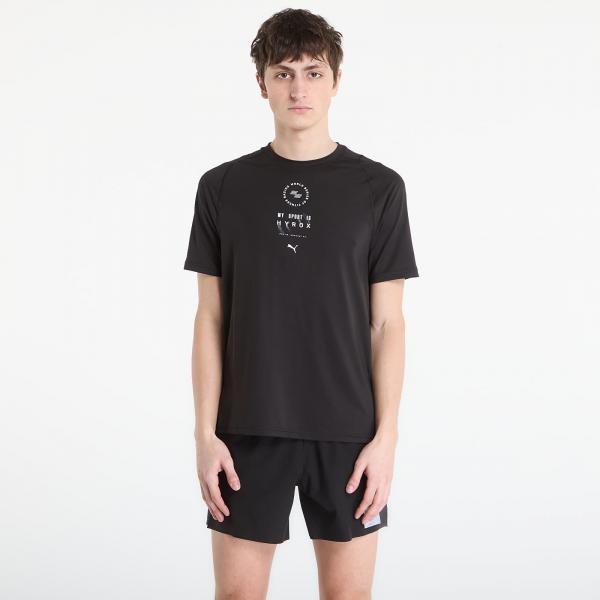 Tričko Puma M Puma x HYROX Dryelite Tee Puma Black M
