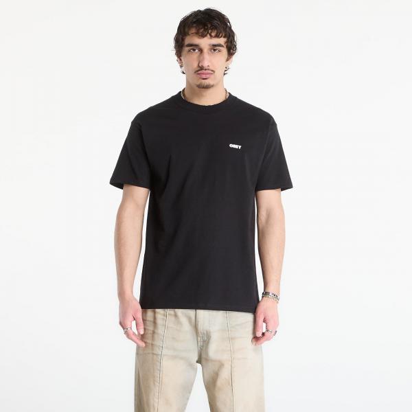 Tričko OBEY The Medium Is The Message Black L