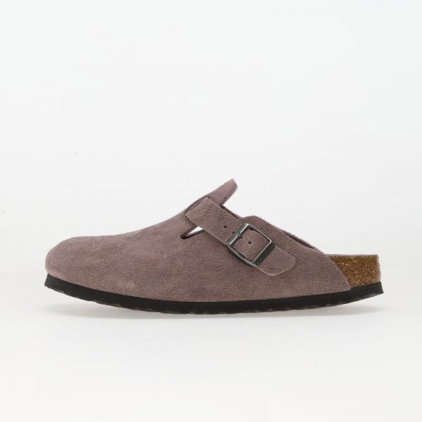 Tenisky Birkenstock Boston Suede Leather Unisex Faded Purple Tonal FB EUR 39