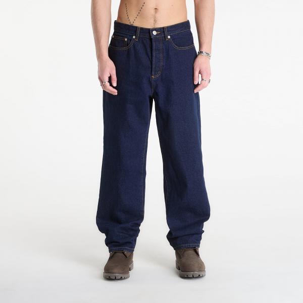 Džíny OBEY Classic Baggy Denim Rinse Indigo W31