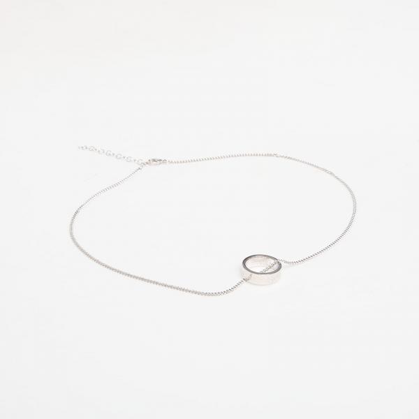 Náhrdelník MM6 Necklace Shiny Palladium Universal