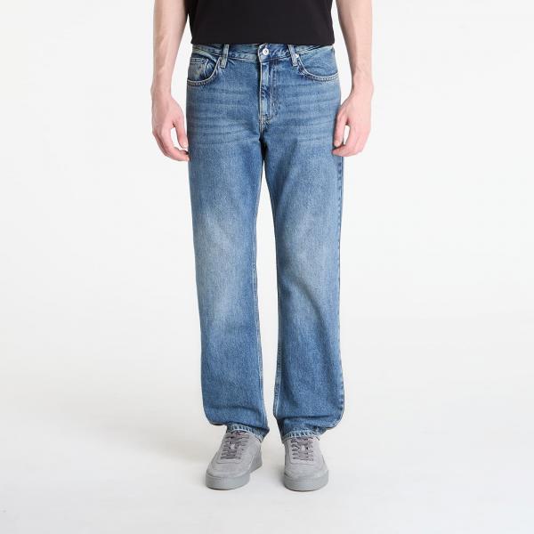 Džíny Karl Lagerfeld Jeans Straight Denim Tinted Visual Washed Blue W33/L34