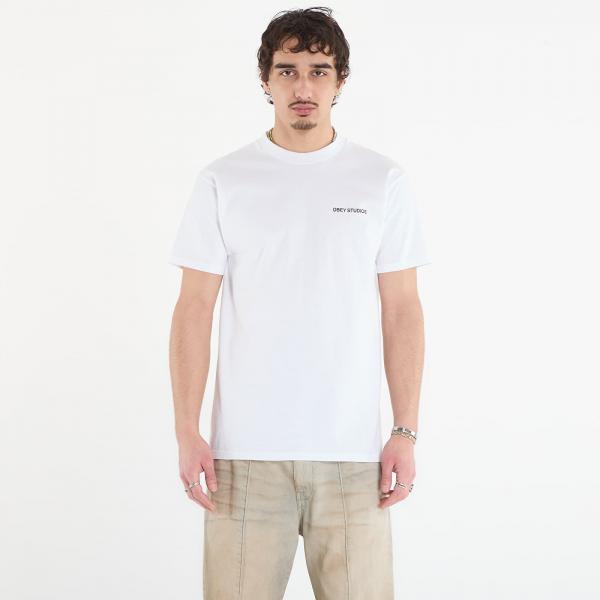 Tričko OBEY Moves Of Life White XXL