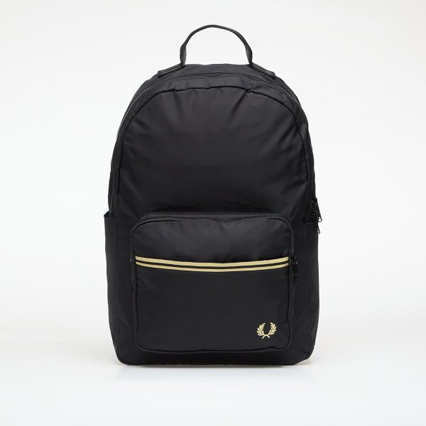 Batoh FRED PERRY Tipped Tape Backpack Black Universal