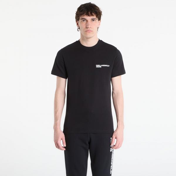 Tričko Karl Lagerfeld Jeans Slim Ss Tee Black M