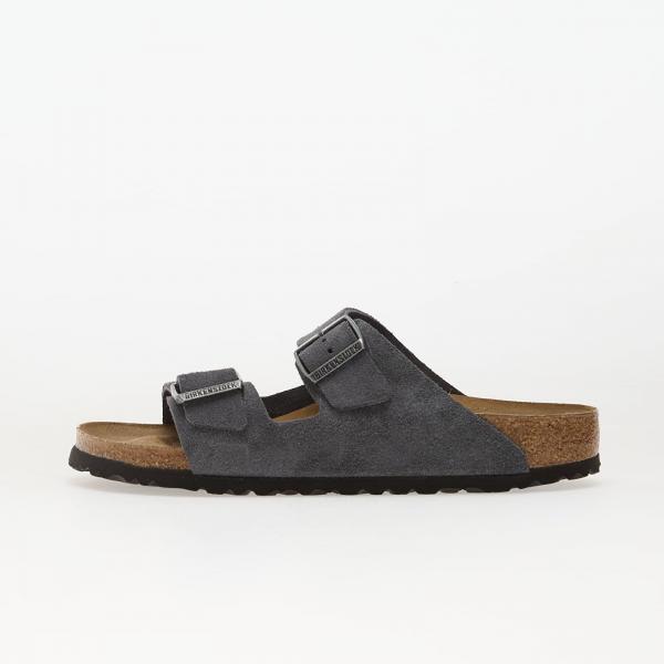 Tenisky Birkenstock Arizona Suede Leather Unisex Charcoal EUR 38