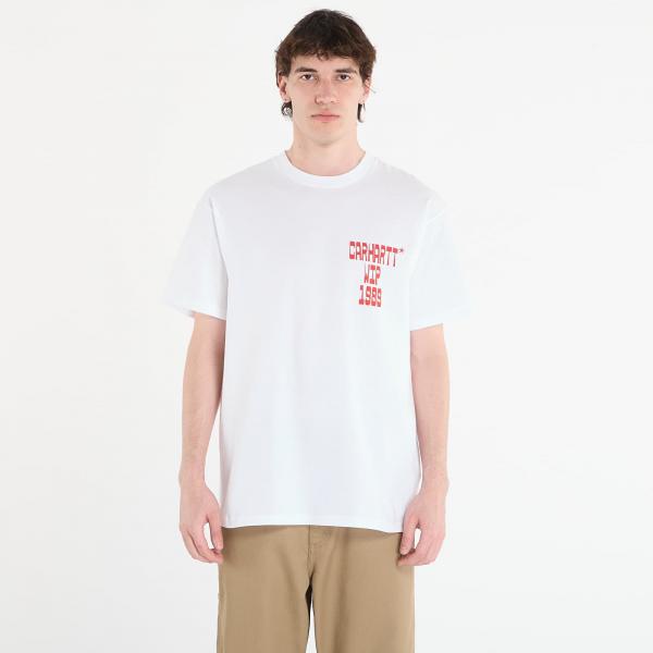 Tričko Carhartt WIP S/S Blocks T-Shirt UNISEX White L