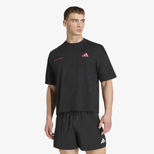 Tričko adidas Adi365 C Tee Uf UNISEX Black/ Shock Pink L