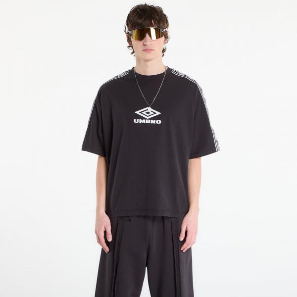 Tričko Umbro by SlamJam Offence Defence Tape Tee Washed Black L