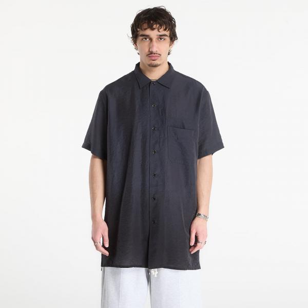 Košile Y-3 Dip Dye Short Sleeve Long Shirt Black/ Chalk Pearl L
