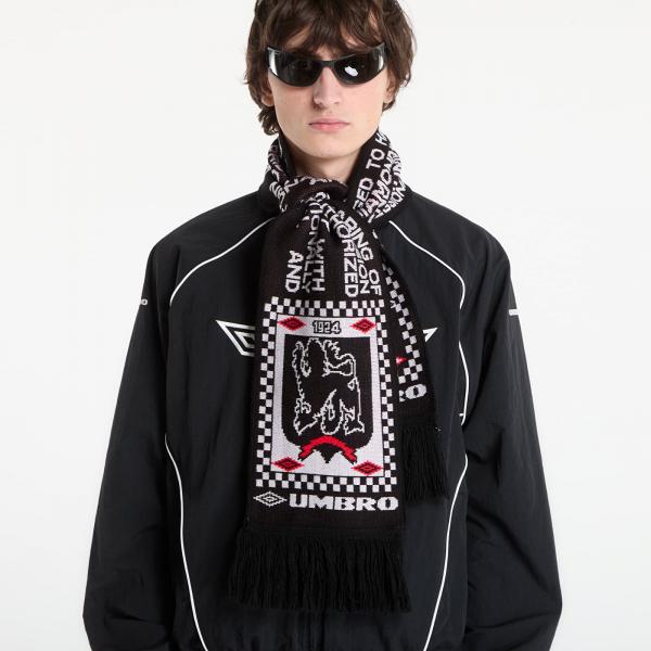 Šála Umbro by SlamJam Notice Scarf Black/ White Universal