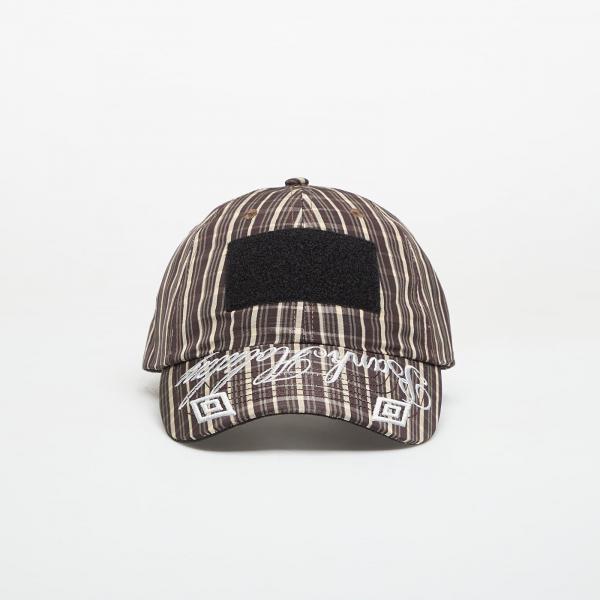Kšiltovka Umbro by SlamJam Check Hazard Cap Beige/ Dark Brown Universal