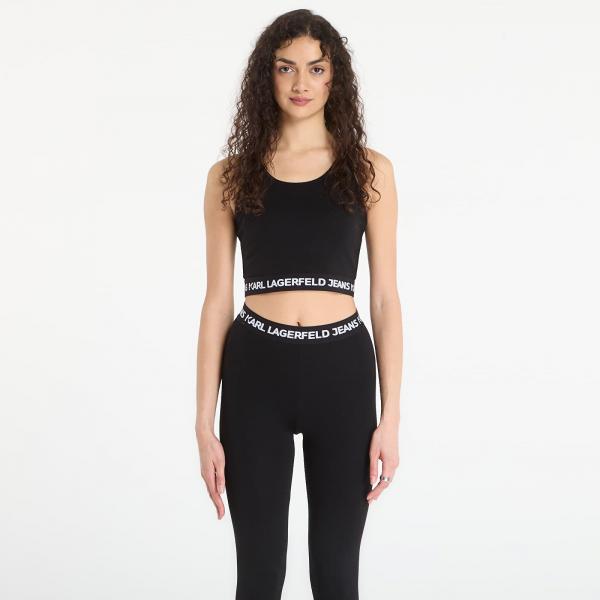 Tílko Karl Lagerfeld Jeans Milano Tank Black L