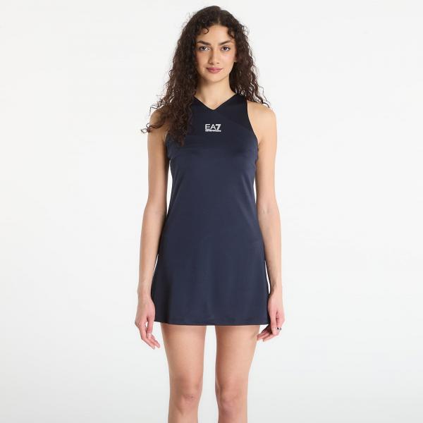 Šaty EA7 Emporio Armani Dress Navy Blue M