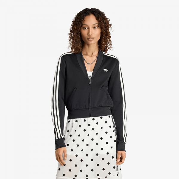 Mikina adidas V-Neck Superstar Track Top Black L