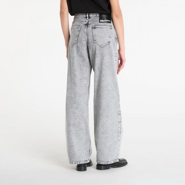 Džíny Karl Lagerfeld Jeans Mr Relaxed Denim Acid Light Grey W29/L32