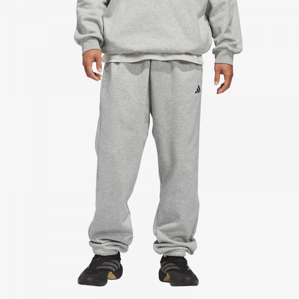Kalhoty adidas Basketball Fleece Joggers (Gender Neutral) Medium Grey Heather XL