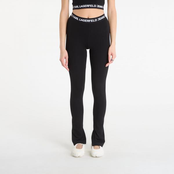 Legíny Karl Lagerfeld Jeans Milano Legging Black M