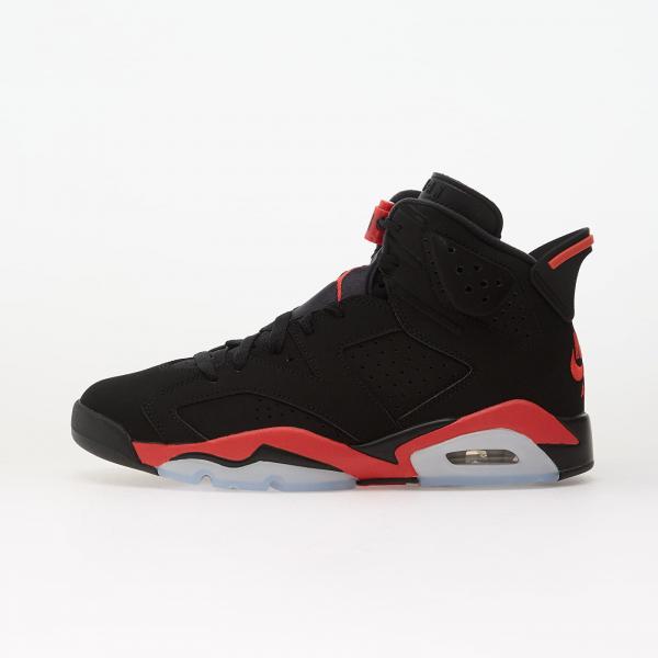 Tenisky Air Jordan 6 Retro "Reverse Infrared" Black/ Lt Crimson EUR 44