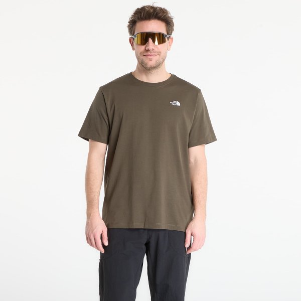 Tričko The North Face Evolution Simple Dome Short Sleeve Tee New Taupe Green L