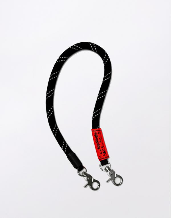 Topologie 10mm Wrist Strap Black Reflective