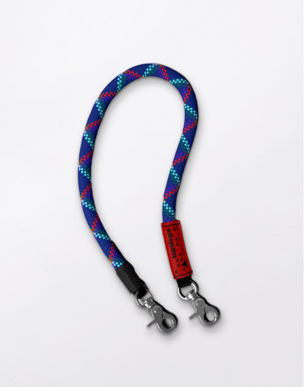 Topologie 10mm Wrist Strap Ink Blue Helix