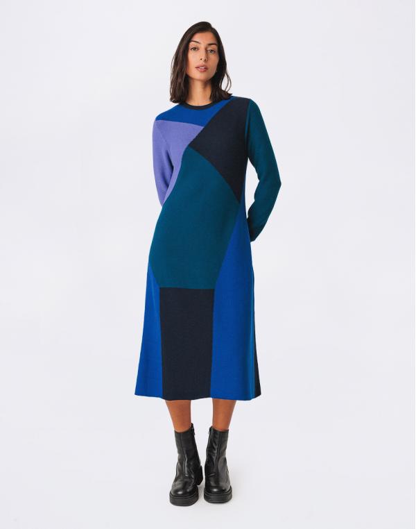 SKFK Bedia Dress F251B6 MULTICOLOUR 36