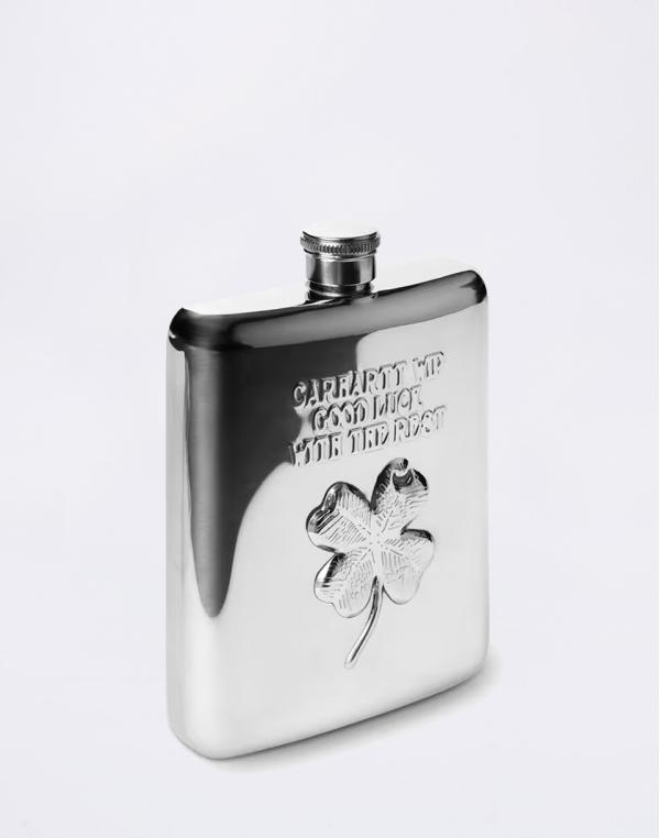 Carhartt WIP Clover Flask Silver