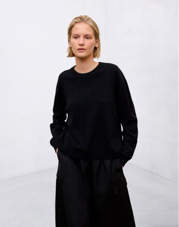 ECOALF Cosmos Knit Woman BLACK XS