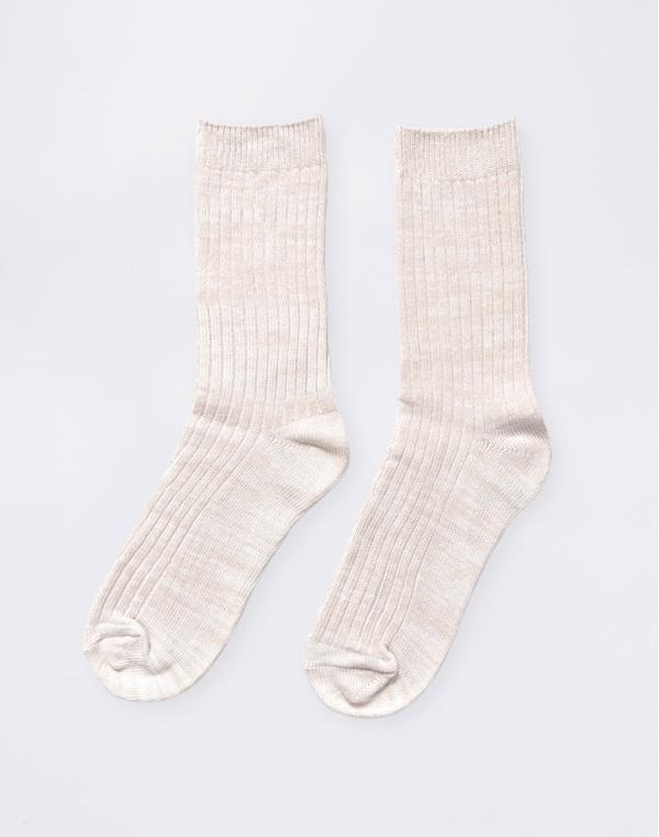 Service Works Flecked Socks BEIGE