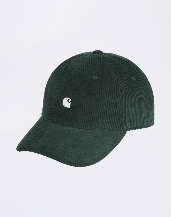 Carhartt WIP Harlem Cap Kale Green/White