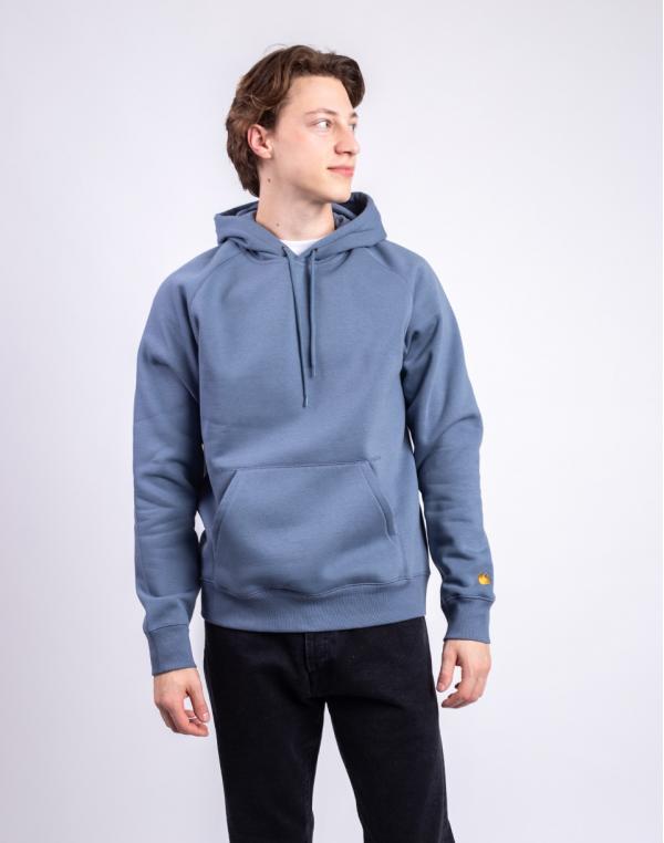Carhartt WIP Hooded Chase Sweat Angelite/Gold S