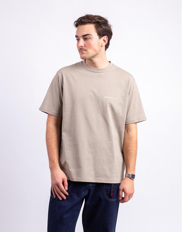 Tričko Gramicci Hurricane Tee BEIGE