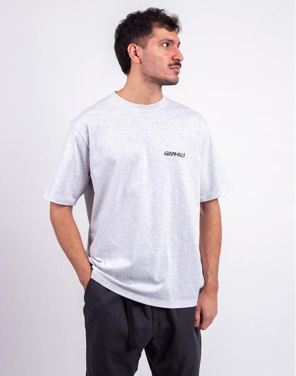 Tričko Gramicci Ice Axe Tee HEATHER ASH