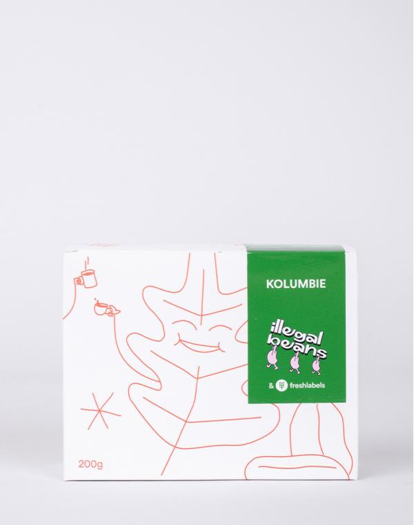 Freshlabels Kolumbie Las Perlitas 200g