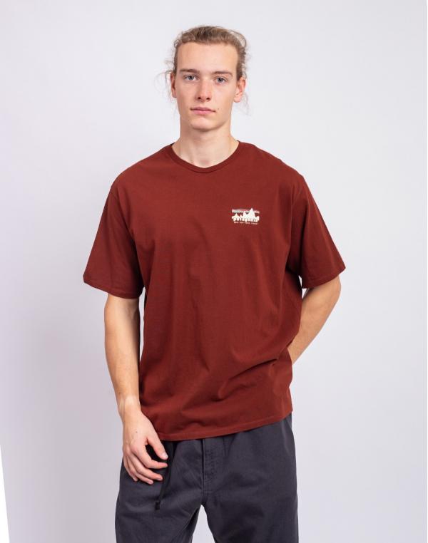 Tričko Patagonia M's '73 Skyline Organic T-Shirt Dried Vanilla