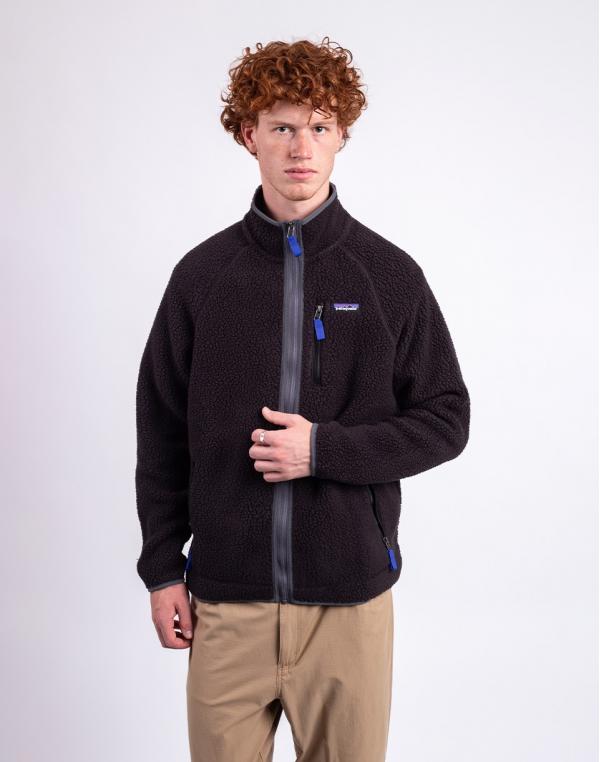 Patagonia M's Retro Pile Jacket Black w/Forge Grey M