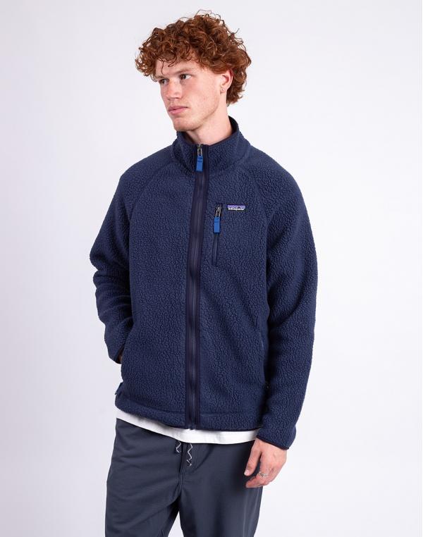 Patagonia M's Retro Pile Jacket New Navy w/Sunken Blue S