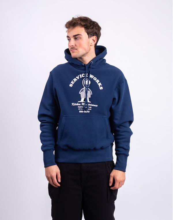 Service Works Maintainence Hoodie NAVY S