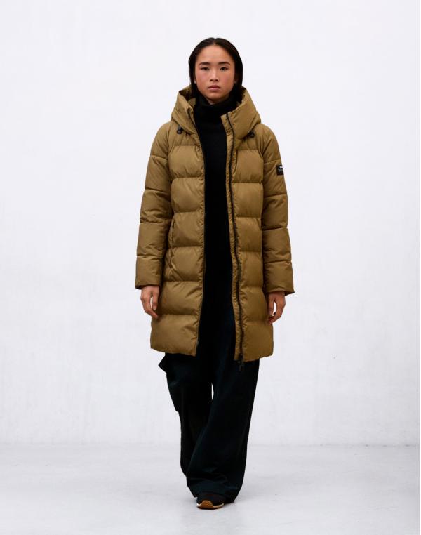 ECOALF Manlie Coat Woman BISCOTTI XS